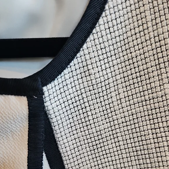 Ann Taylor black and ivory blazer sz 8 - Picture 13 of 13